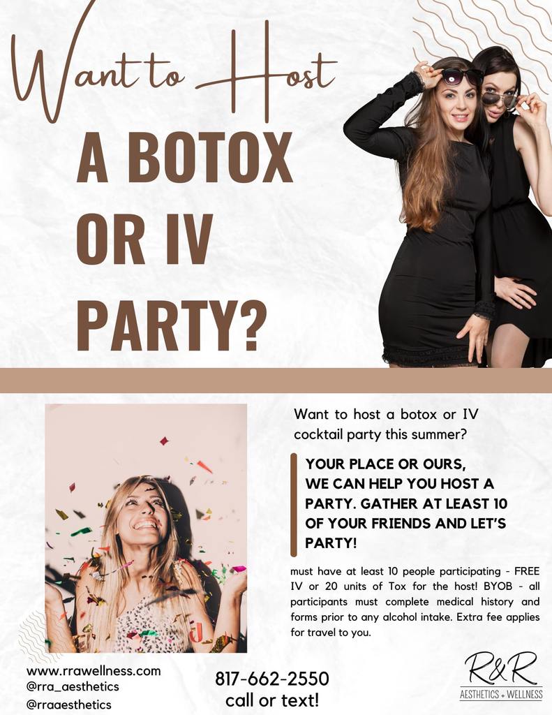Botox or IV party?